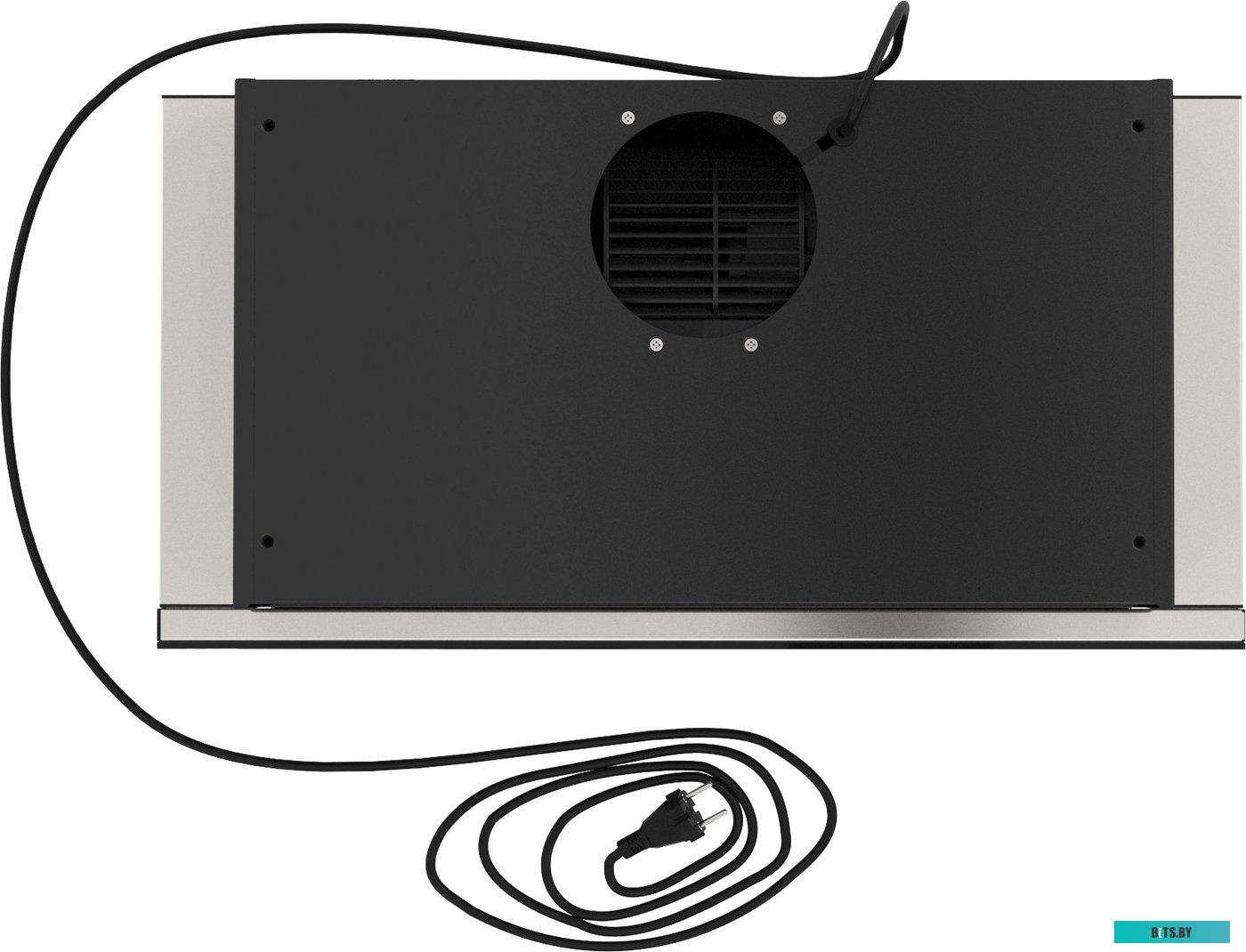 940982 Вытяжка INTEGRA GLASS 60N-400-V2D STEEL/BLACK ELIKOR