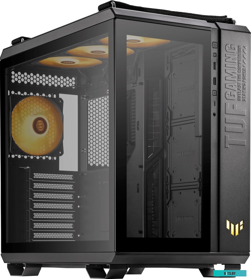 Корпус ASUS TUF GAMING GT502 PLUS TG ARGB BLACK 90DC0090-B19010