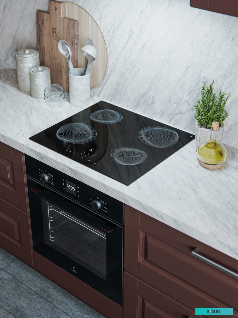 CHPE000062 Индукционная варочная панель LEX EVI 640 R2 BL,  независимая,  черный