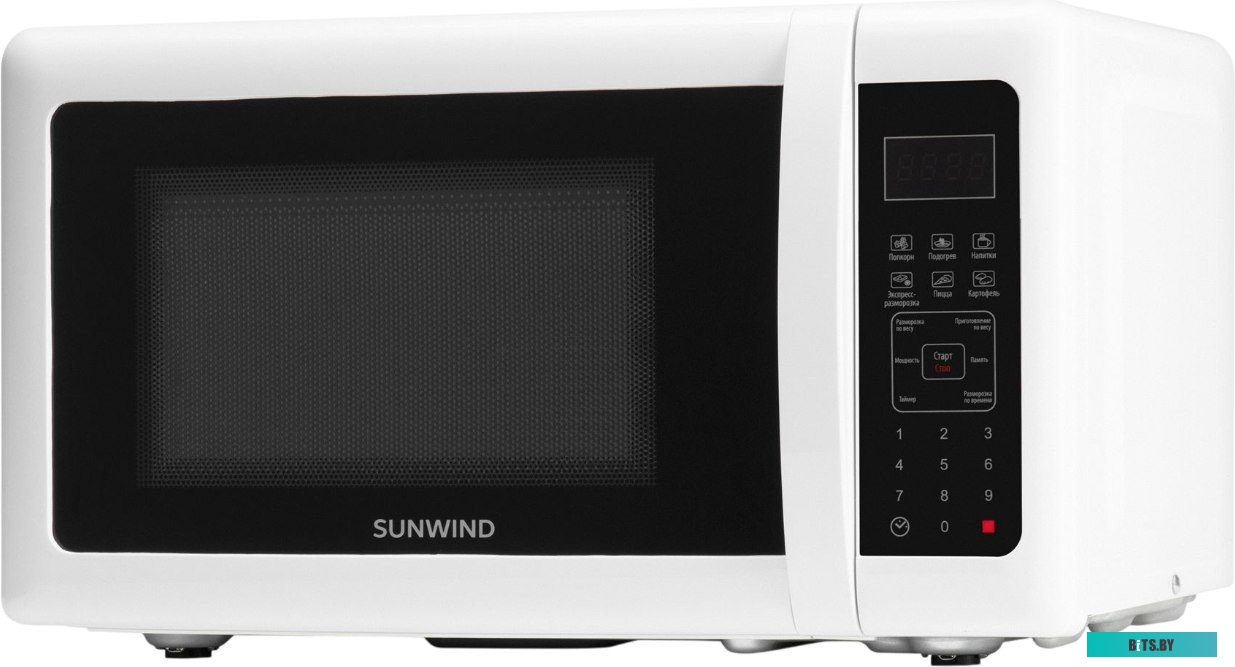 SUN-MW005 Микроволновая печь SunWind SUN-MW005, 700Вт, 20л, белый /черный