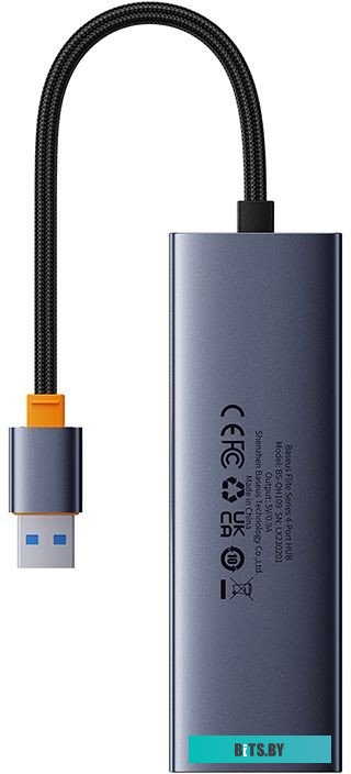 B0005280A813-01 Baseus Flite Series 4-Port USB-A Hub B0005280A813-01
