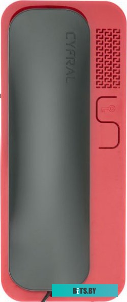 Cyfral Unifon Smart B (красный, с графитовой трубкой)