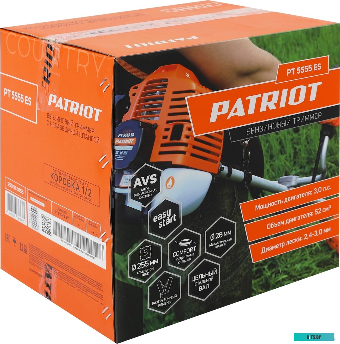250108055 Триммер бензиновый PATRIOT PT 5555ES Country [250108055]