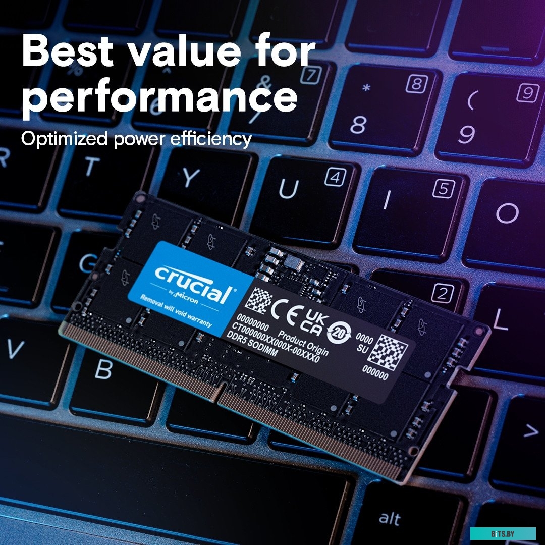 Оперативная память Crucial CT8G48C40S5 CT8G48C40S5