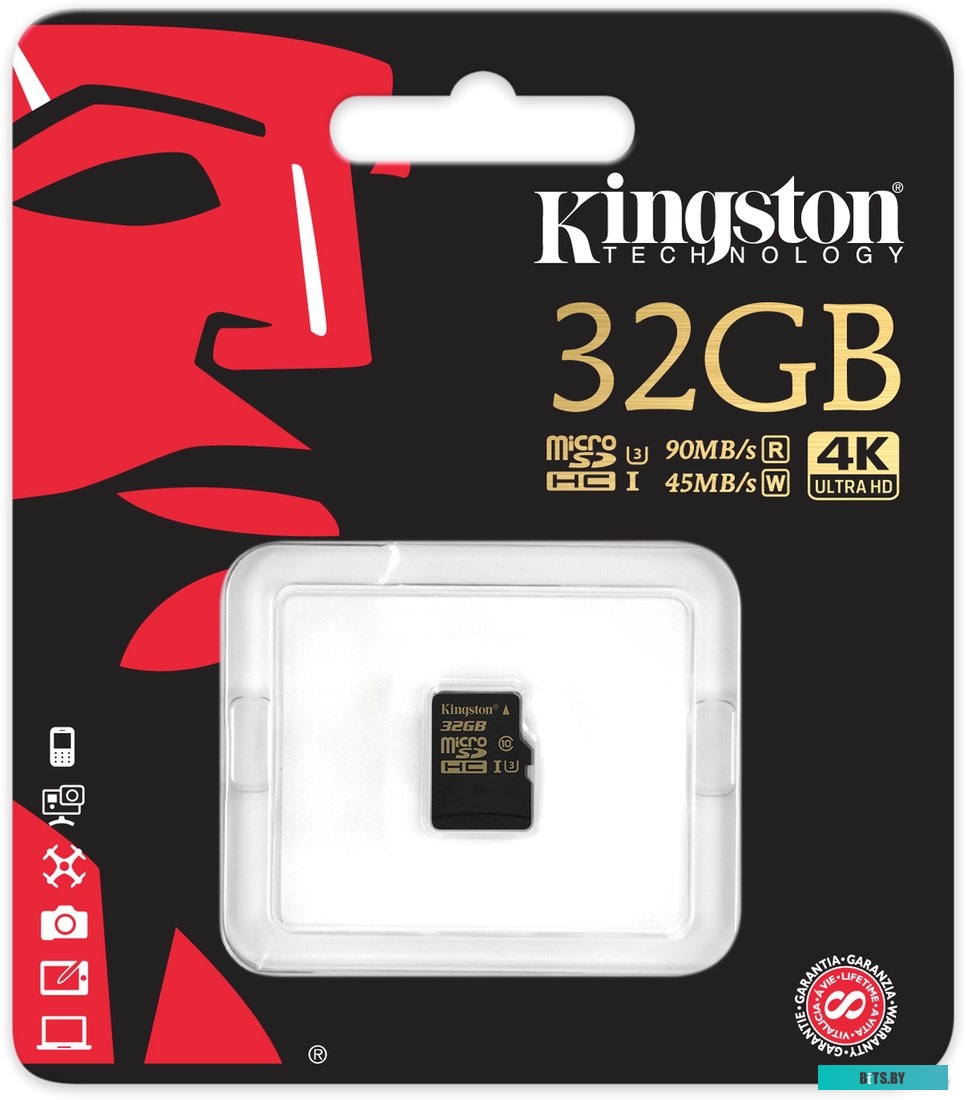 Карта памяти Kingston 1TB microSDXC Canvas Go Plus 170R A2 U3 V30 Card W/O ADP/ Kingston 1TB microSDXC Canvas Go Plus 170R A2 U3 V30 Card W/O ADP SDCG