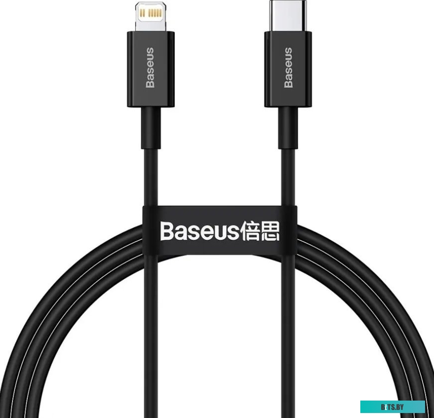 Кабель Baseus CATLYS-C01 USB Type-C - Lightning (2 м, черный)