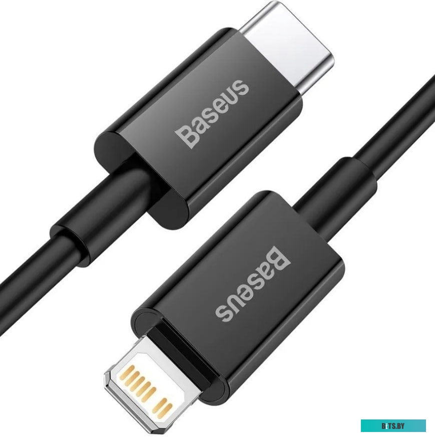 Кабель Baseus CATLYS-C01 USB Type-C - Lightning (2 м, черный)