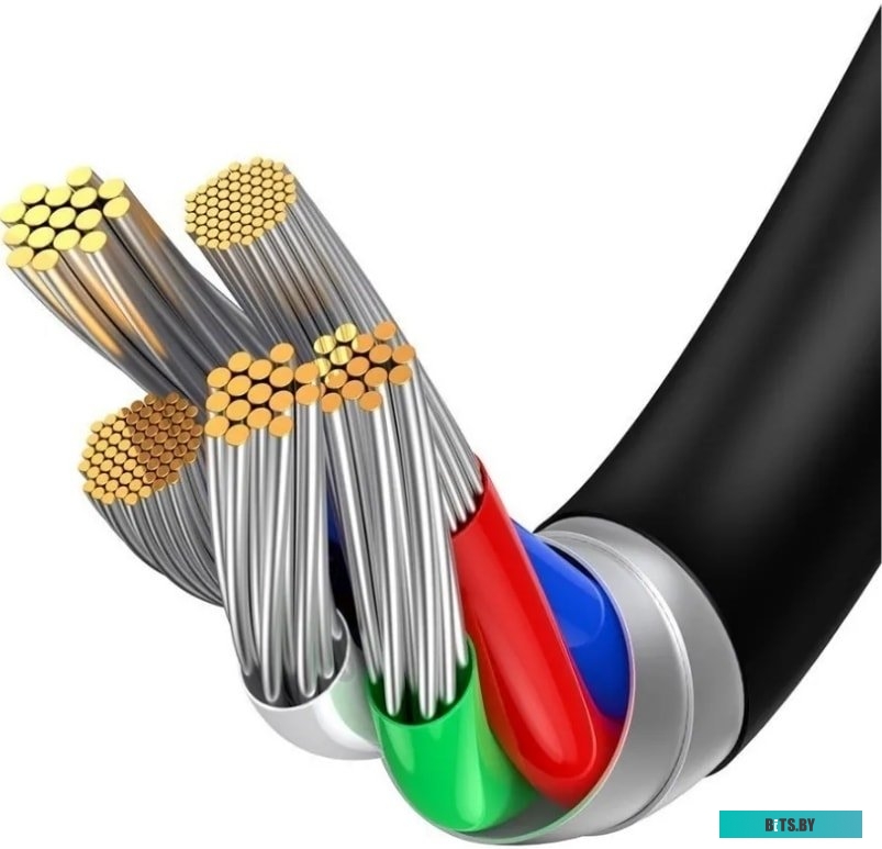 Кабель Baseus CATLYS-C01 USB Type-C - Lightning (2 м, черный)