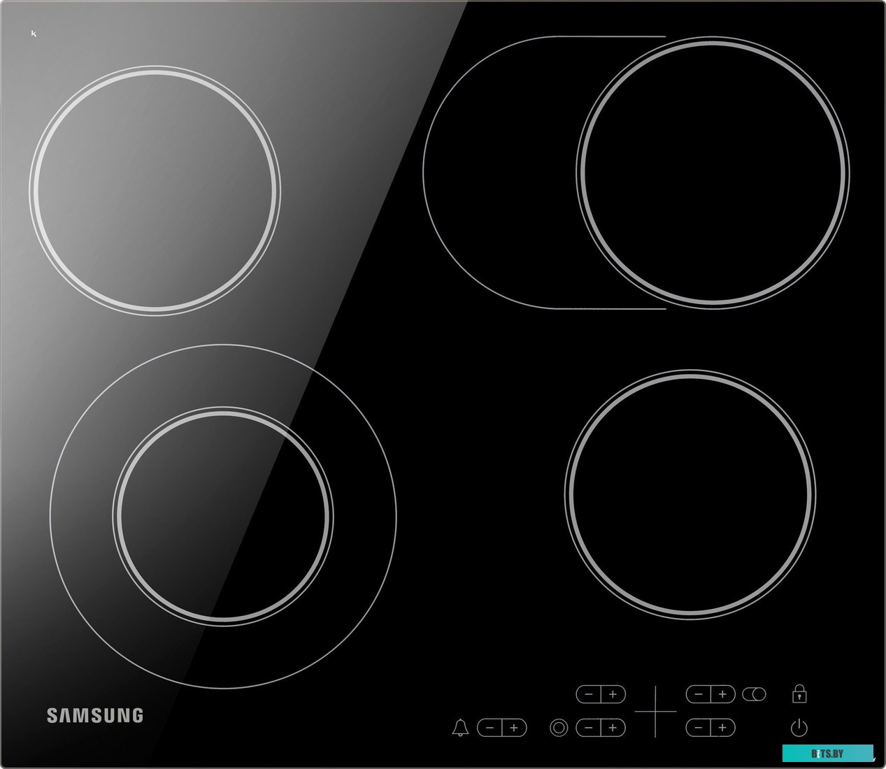 Встраиваемая электрическая панель Samsung NZ64T3516CK/WT, NZ64T3516CK/WT