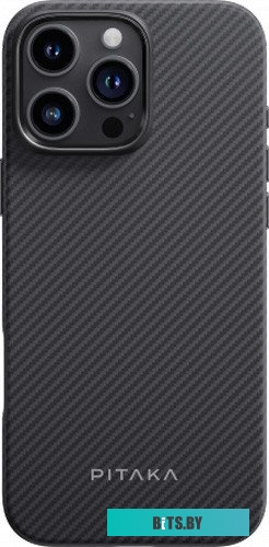 KI1601PPA Pitaka Military-Grade для iPhone 16 Pro (черный)