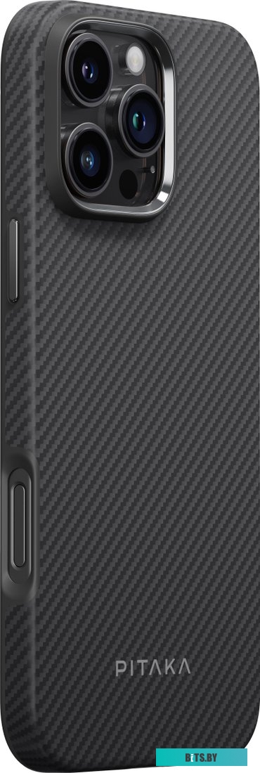 KI1601PPA Pitaka Military-Grade для iPhone 16 Pro (черный)