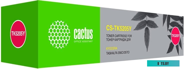 Картридж лазерный Cactus CS-TK5405Y TK-5405Y.