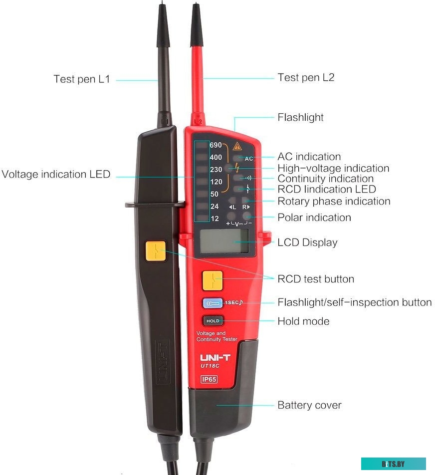 Тестер Uni-T UT18C