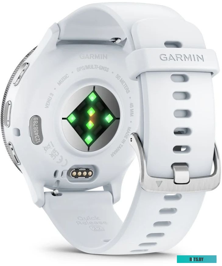 Garmin Venu 3 (белый, с силиконовым ремешком)
