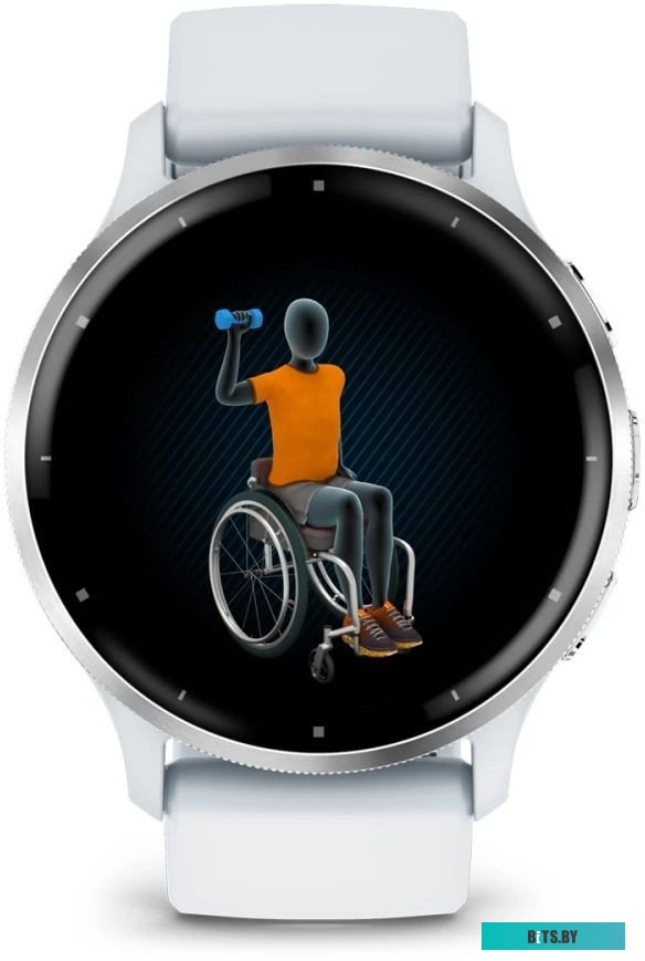 Garmin Venu 3 (белый, с силиконовым ремешком)