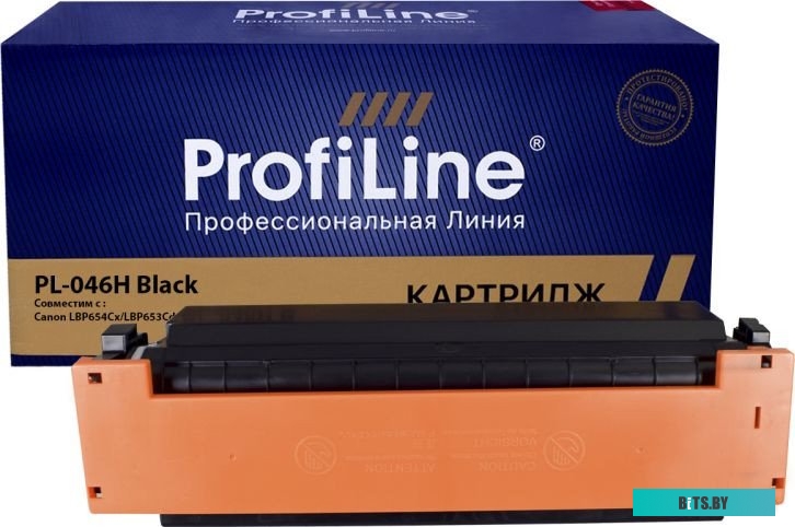 Тонер-картридж ProfiLine совместимый 046HBk для Canon i-SENSYS LBP653Cdw/LBP654Cx/MF732Cdw/MF734Cdw/MF735Cx 6300к Black PL PL-046HBk