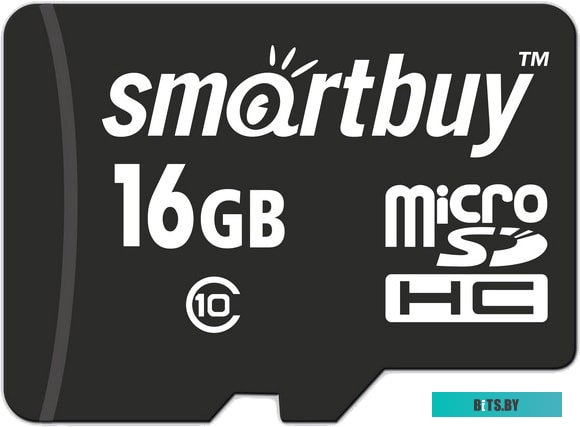 Карта памяти SmartBuy microSDHC (Class 10) 16 Гб (SB16GBSDCL10-00)