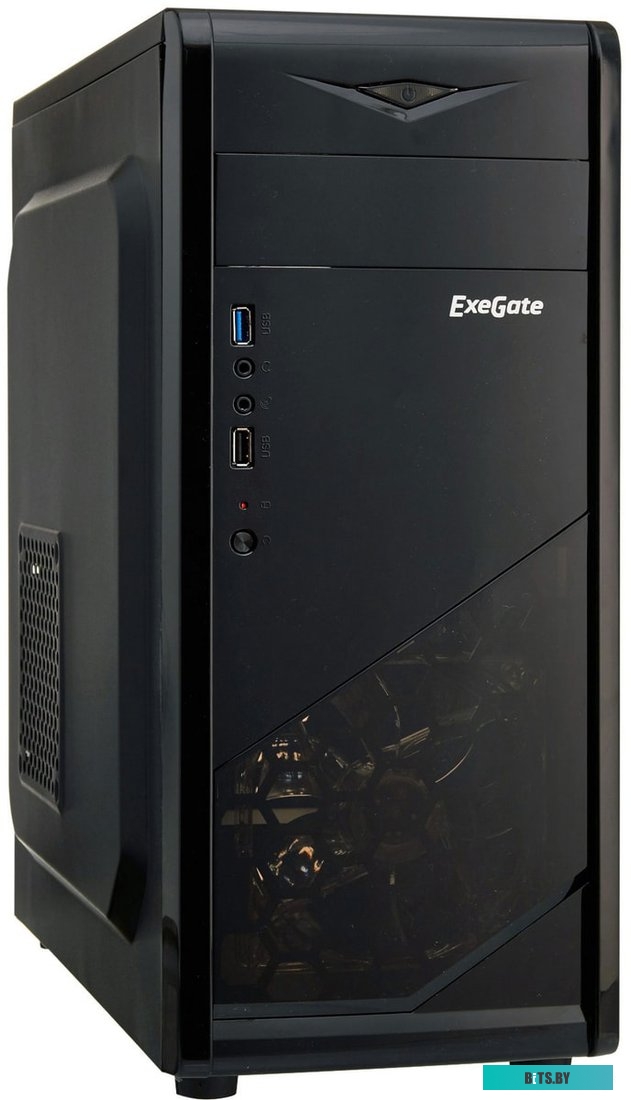 Блок питания 400W ExeGate XP400, ATX, PC, black, 12cm fan, 24p+4p, 3*SATA, 2*IDE, FDD + кабель 220V в комплекте EX284684RUS