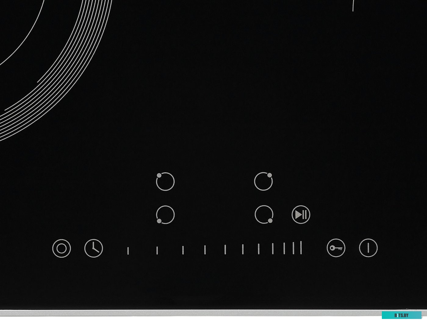 КА-00002731 Электрическая варочная панель Krona ORSA 60 BL/S,  Hi-Light,  независимая,  черный