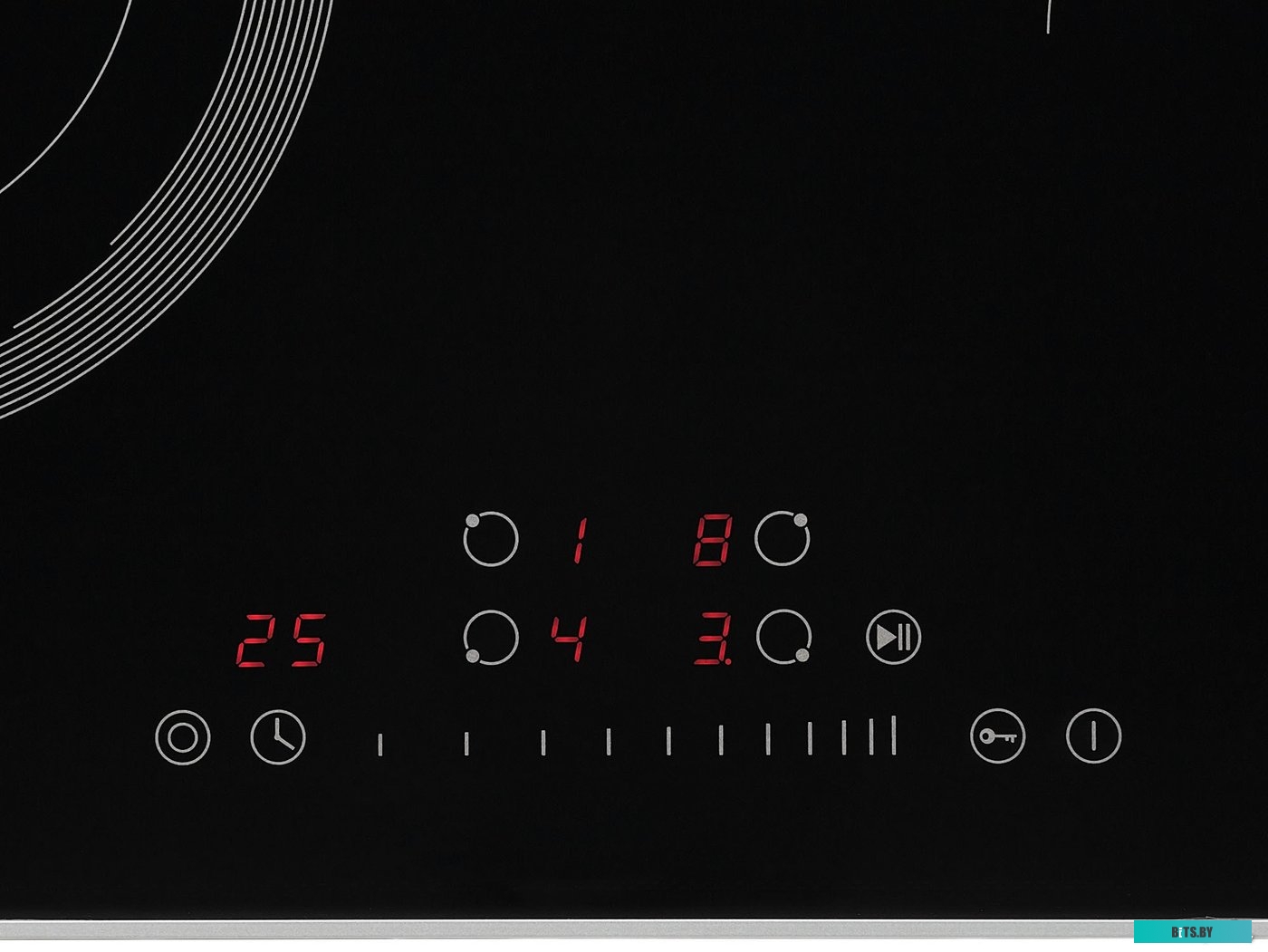 КА-00002731 Электрическая варочная панель Krona ORSA 60 BL/S,  Hi-Light,  независимая,  черный