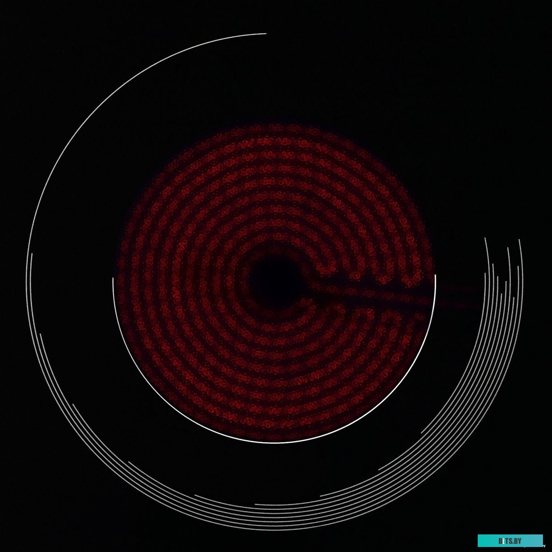 КА-00002731 Электрическая варочная панель Krona ORSA 60 BL/S,  Hi-Light,  независимая,  черный