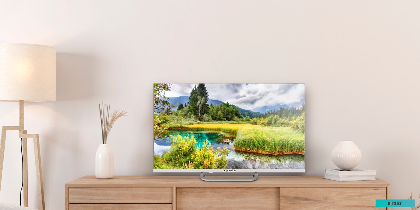 Телевизор Topdevice 32&quot; SMART TV YаOS (белый)