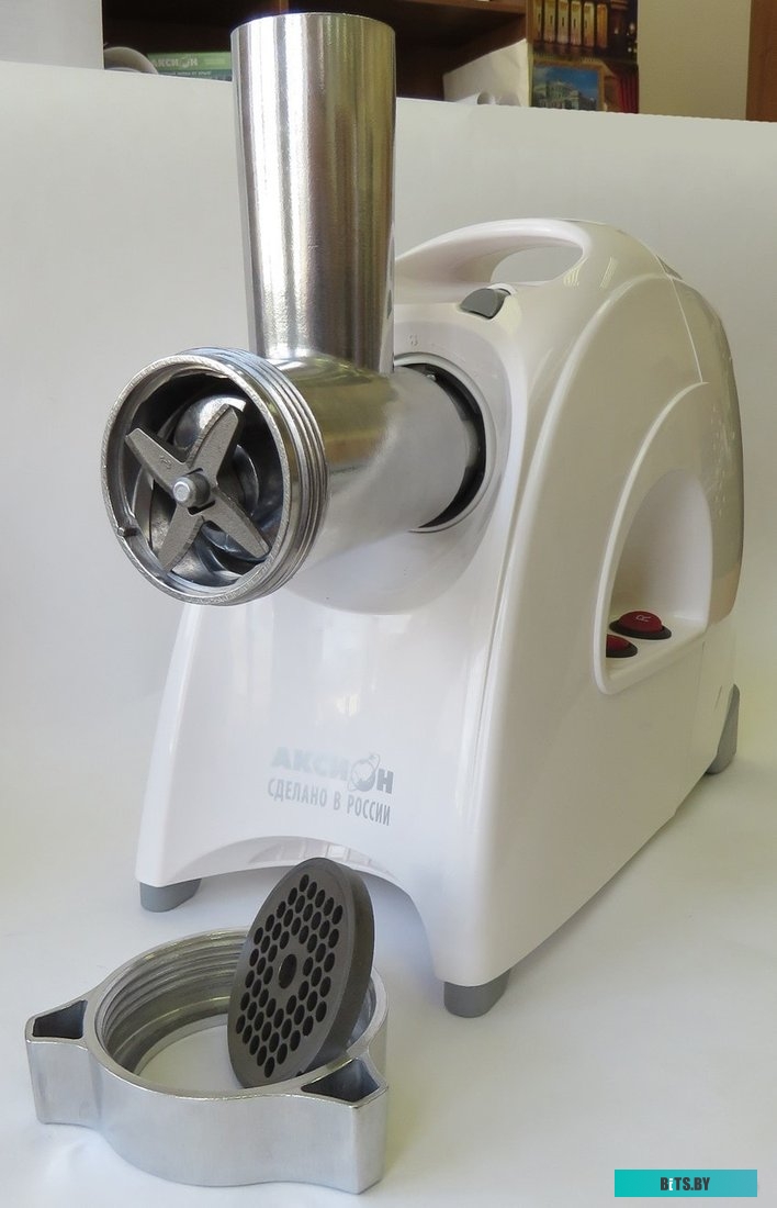 М641.01 Мясорубка Аксион М641.01,  белый