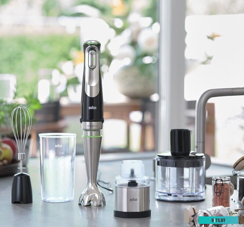 MQ9138XI Блендер погружной Braun MQ9138XI 1200Вт черный