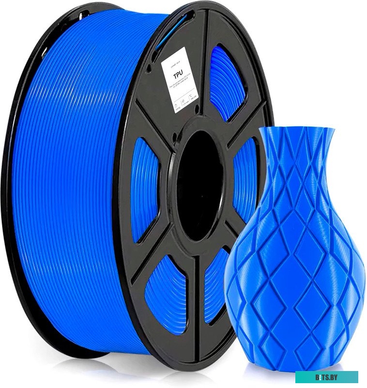 Пластик для принтера 3D Cactus CS-3D-TPU-0.8KG-BLUE TPU d1.77мм 0.8кг 1цв. CS-3D-TPU-0.8KG-BLUE