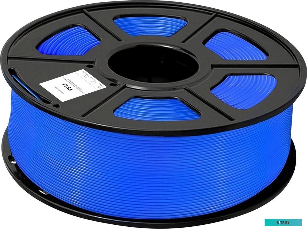 Пластик для принтера 3D Cactus CS-3D-TPU-0.8KG-BLUE TPU d1.77мм 0.8кг 1цв. CS-3D-TPU-0.8KG-BLUE