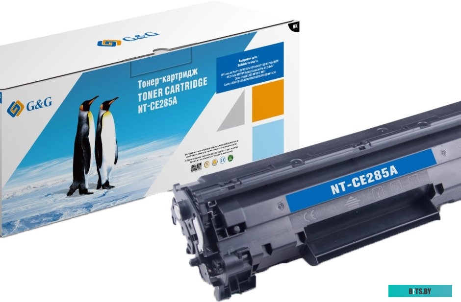 Картридж Cartridge G&G 85A для HP LJ P1102/1214/M1132/M1212/M1217 M1218;Canon MF3010/6000/6020, с чипом (1 600стр.) (аналог CE285A)
