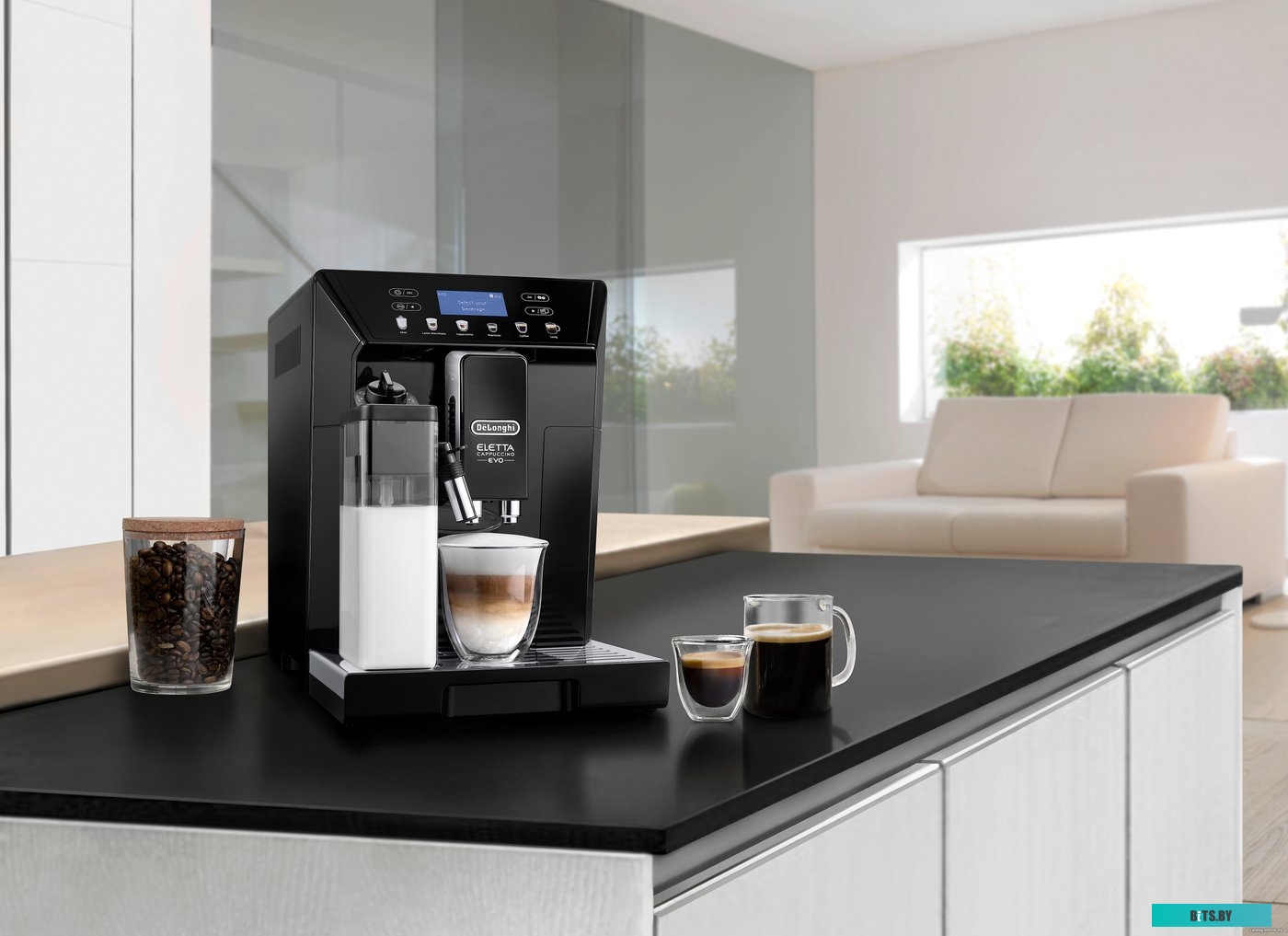 Эспрессо кофемашина DeLonghi Eletta Cappuccino Evo ECAM46.860.B