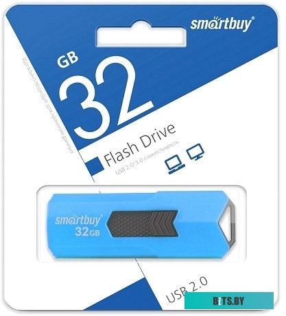 USB накопитель (Флешка) Smart Buy Stream 32GB (синий) <SB32GBST-B>