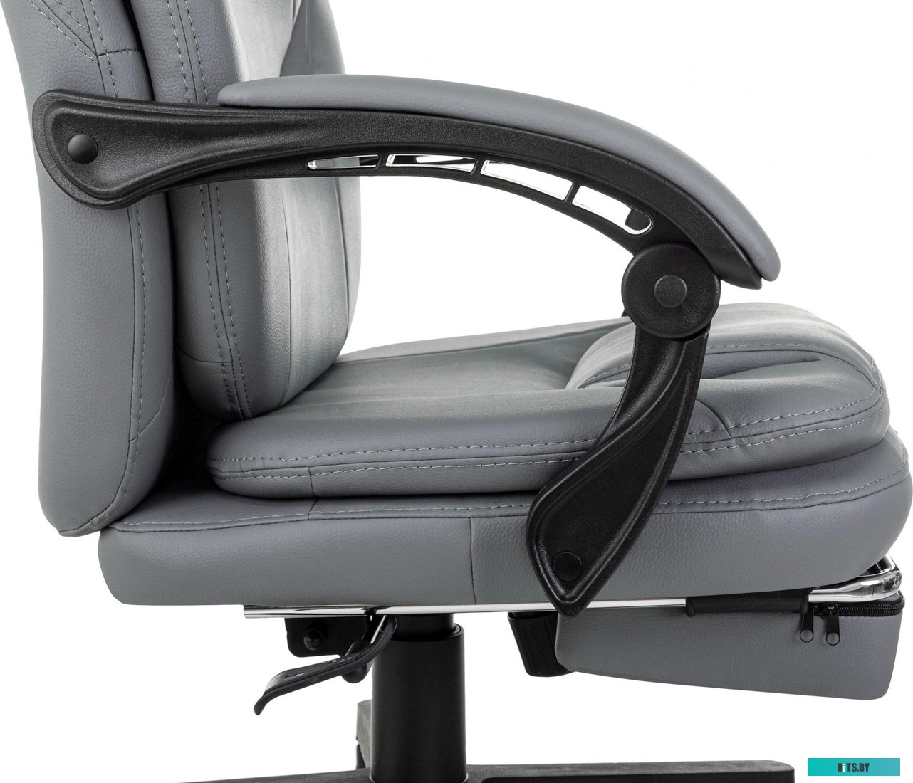 CH-868N-F/GREY-PU Бюрократ CH-868N-F (серый)