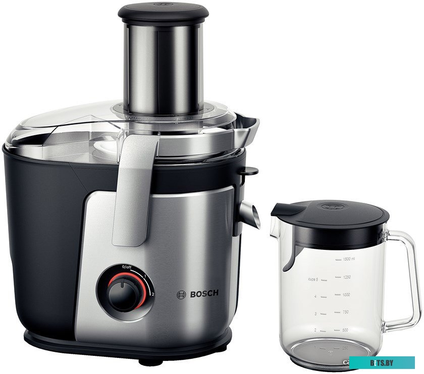 MES4000 Соковыжималка центробежная Bosch MES4000 1000Вт рез.сок.:1500мл. черный/серебристый