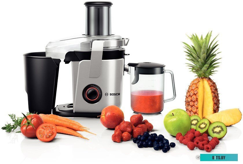 MES4000 Соковыжималка центробежная Bosch MES4000 1000Вт рез.сок.:1500мл. черный/серебристый