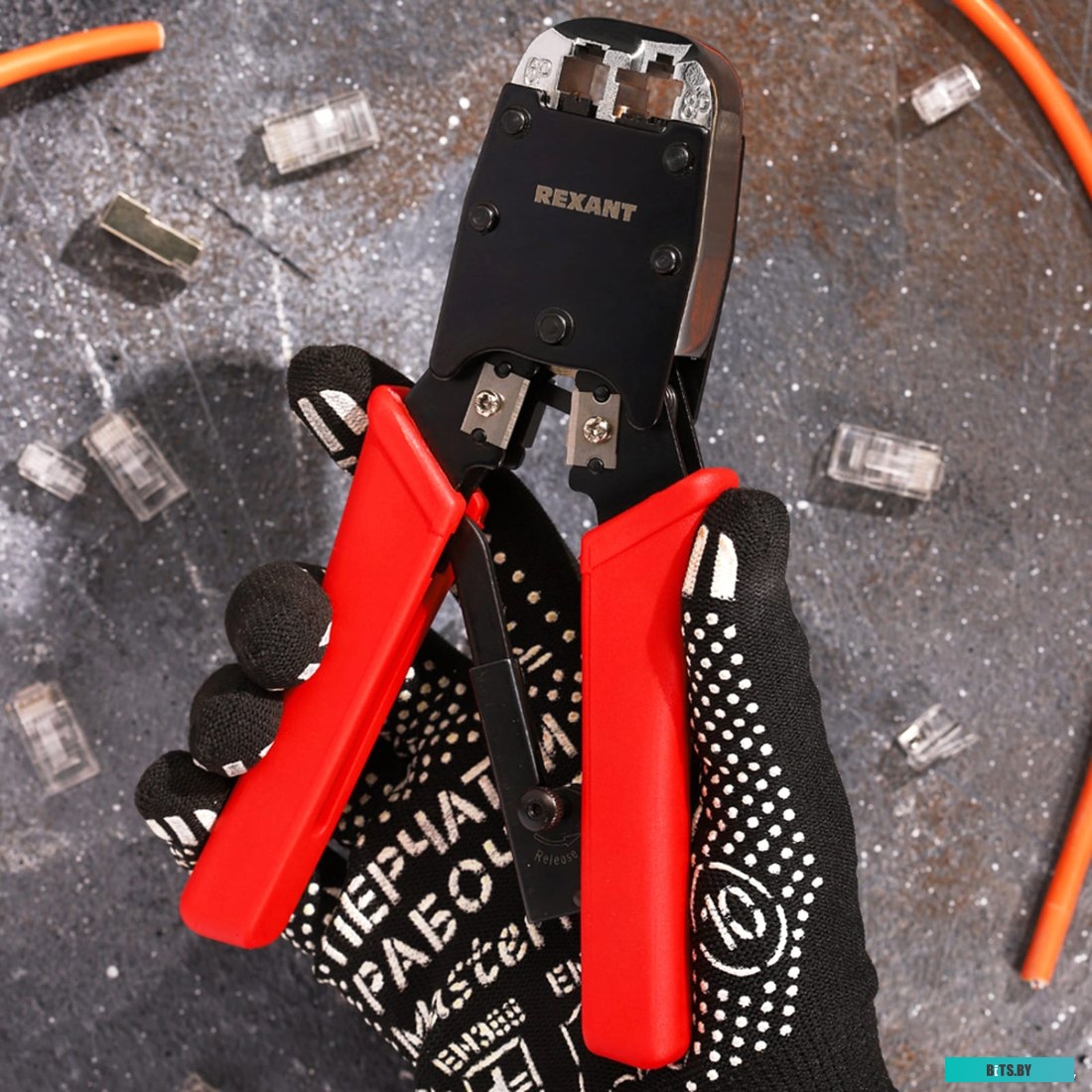 Инструмент обжимной Rexant Кримпер 12-3434-1