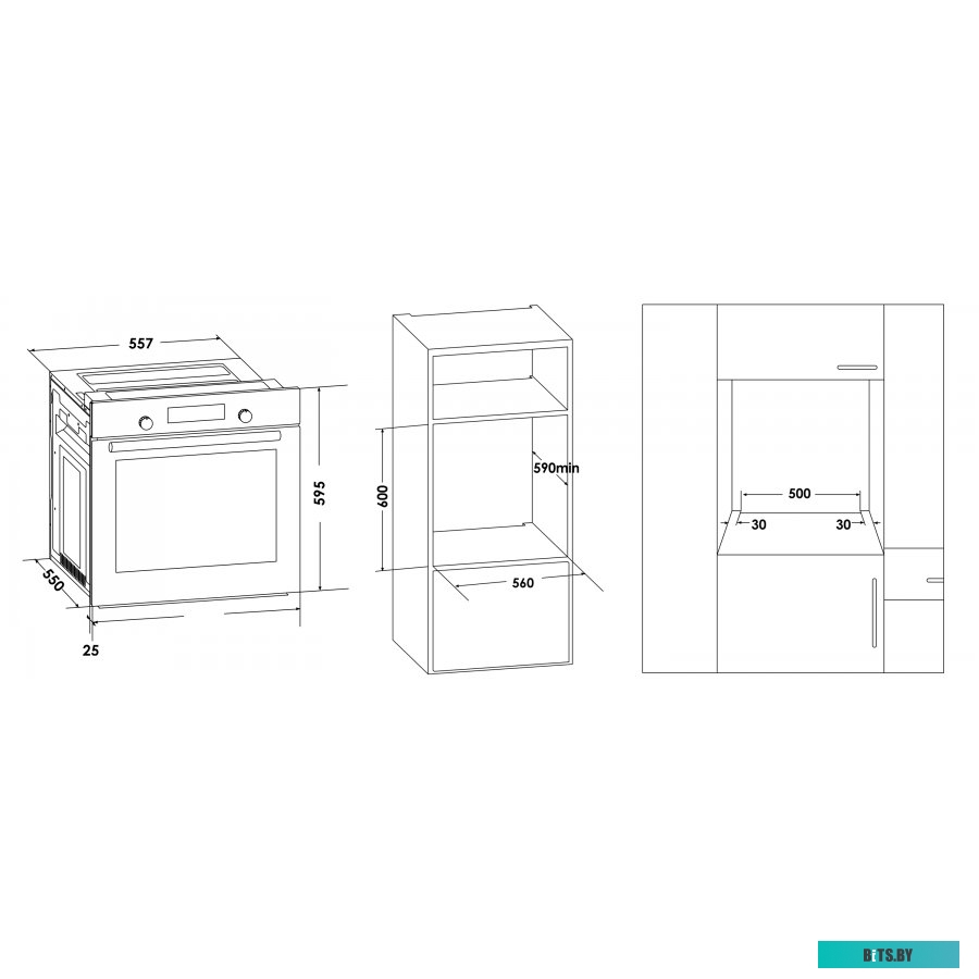 SLB EW6313 Духовой шкаф SCHAUB LORENZ SLB EW6313,  белый