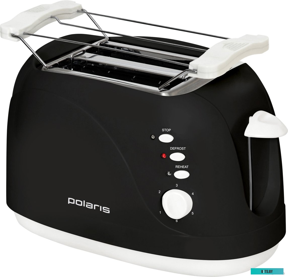 PET 0702L Тостер POLARIS PET 0702L,  белый