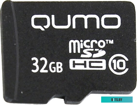 Карта памяти Qumo microSDHC QM32GMICSDHC10NA 32GB