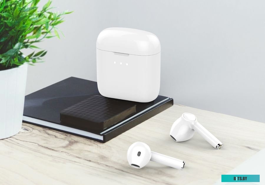 QT83 белый Наушники Lenovo QT83, Bluetooth, вкладыши, белый