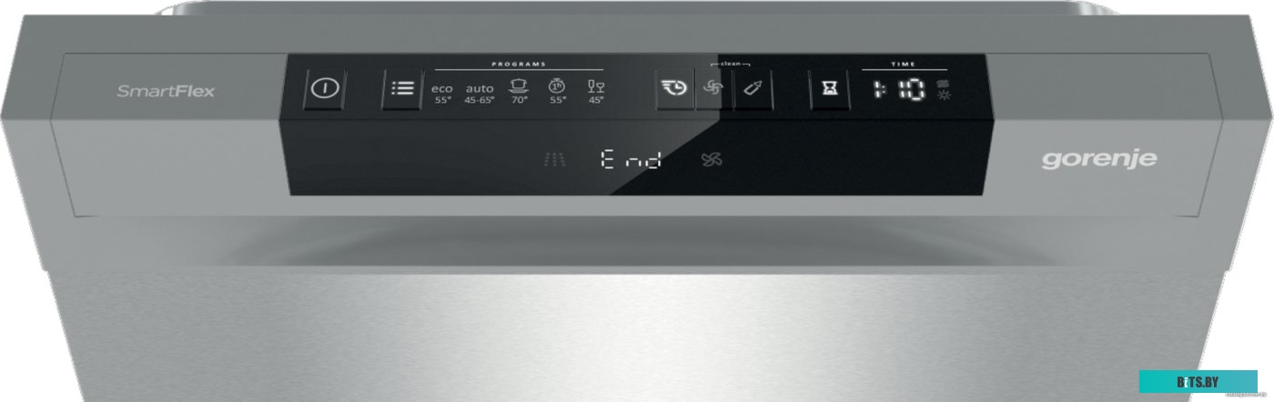 GS541D10X Посудомоечная машина Gorenje GS541D10X,  узкая, напольная, 44.8см, загрузка 11 комплектов, нержавеющая сталь