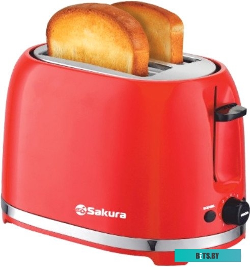 SA-7610R Тостер "Sakura" [SA-7610R] <Red>