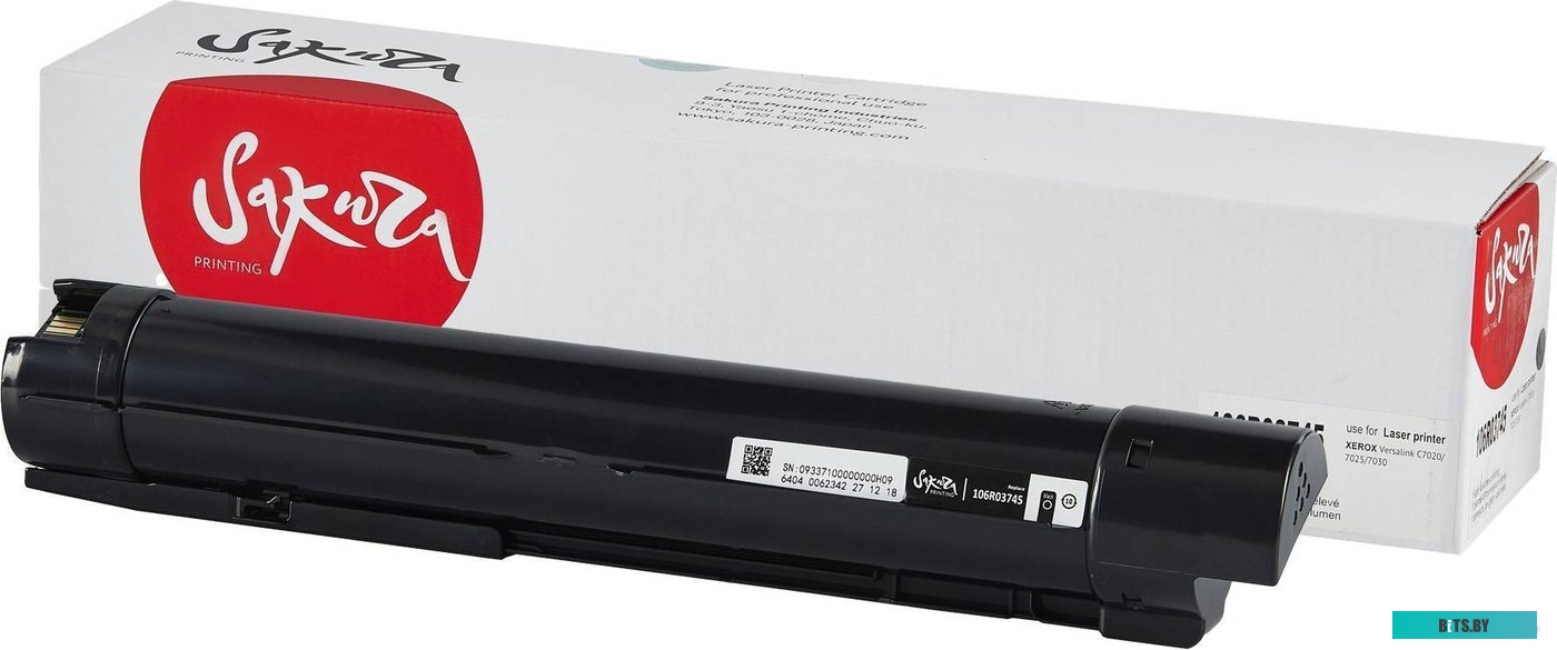 SA106R03945 Картридж Sakura 106R03945 для Xerox Versalink B600/B605/B610/B615, чёрный, 46700к.