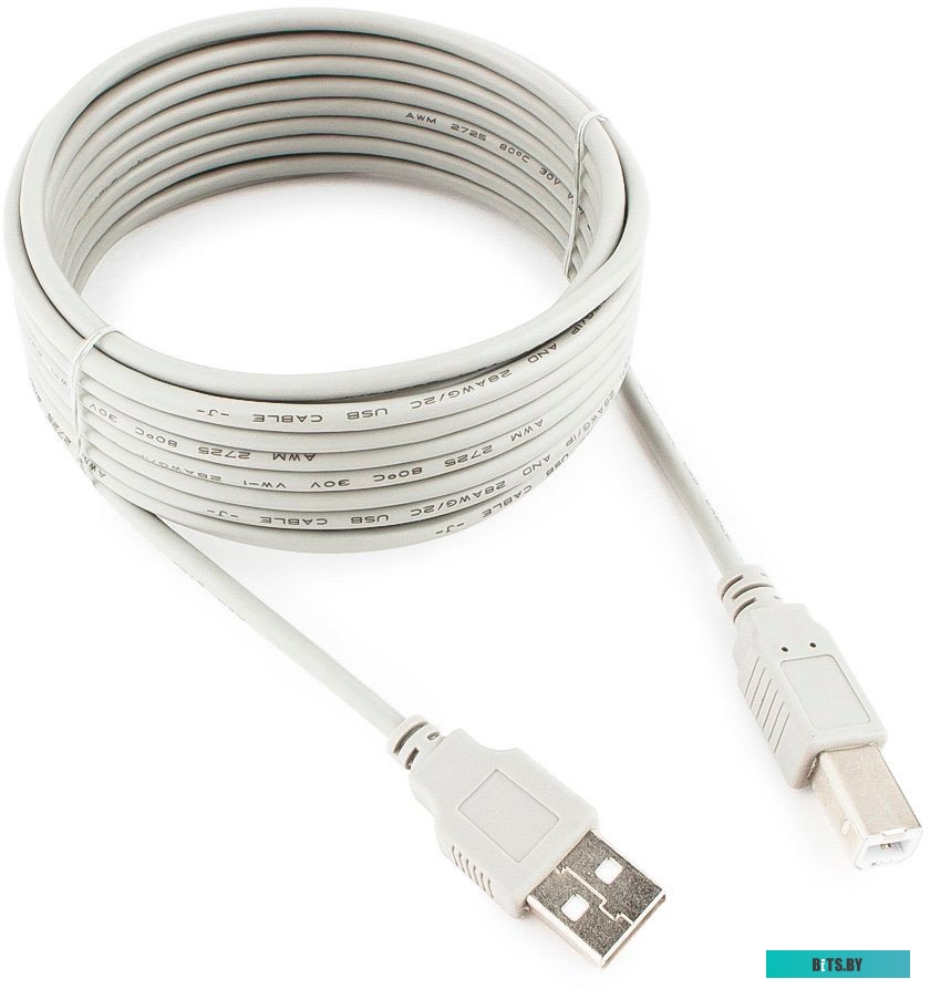 Кабель USB 2.0 Cablexpert CC-USB2-AMBM-15-N 4.5м,  AM/BM, медь, 4.5м, пакет