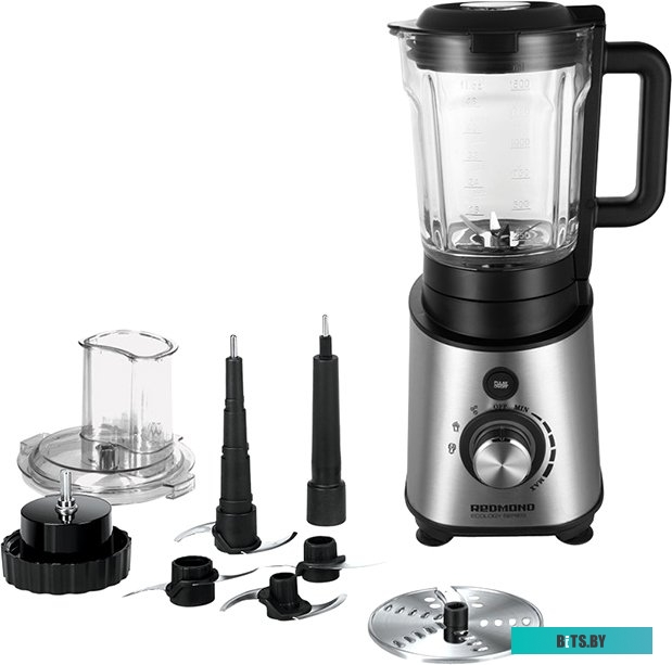 RSB-M3404 Блендер RED SOLUTION RSB-M3404,  стационарный,  черный/стальной