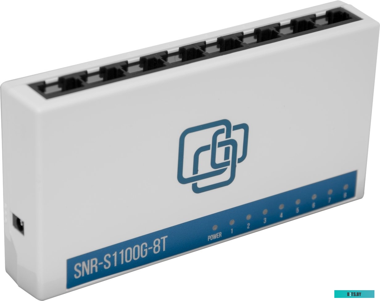 Коммутатор SNR SNR-S1100G-5T (L2) 5x1Гбит/с неуправляемый SNR-S1100G-5T