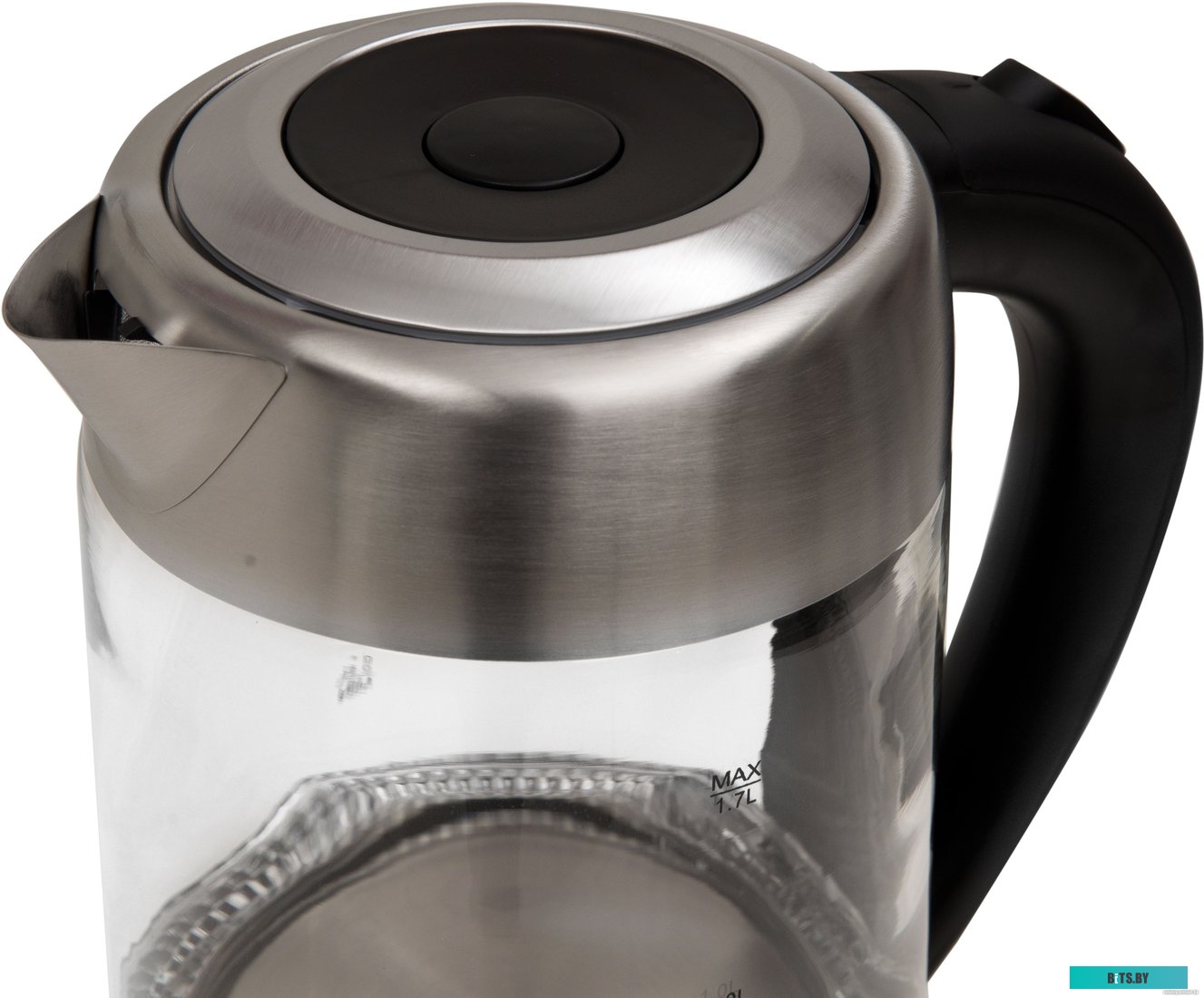 K-7GS Чайник электрический OASIS K-7GS, 2200Вт, сталь и черный