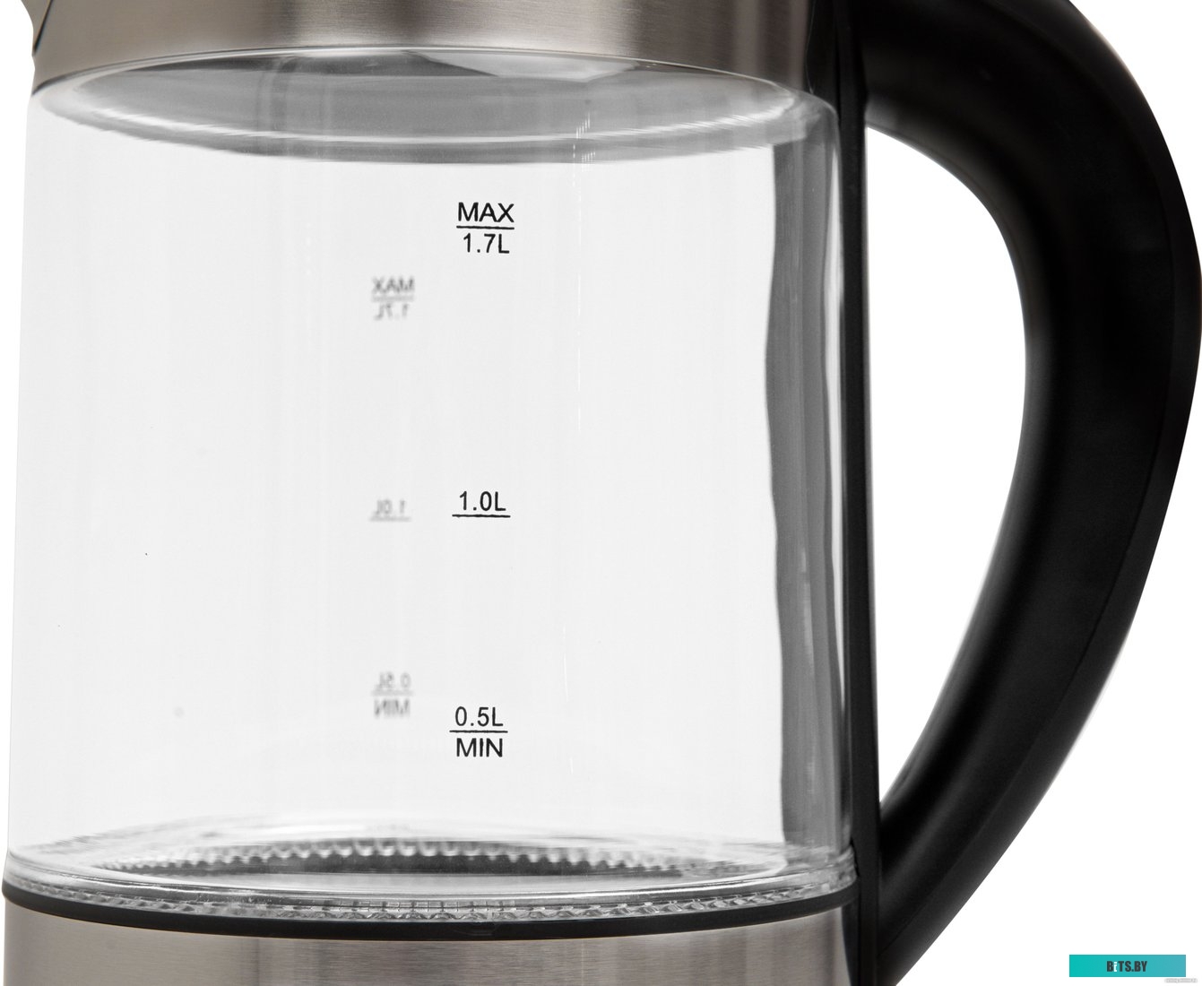 K-7GS Чайник электрический OASIS K-7GS, 2200Вт, сталь и черный