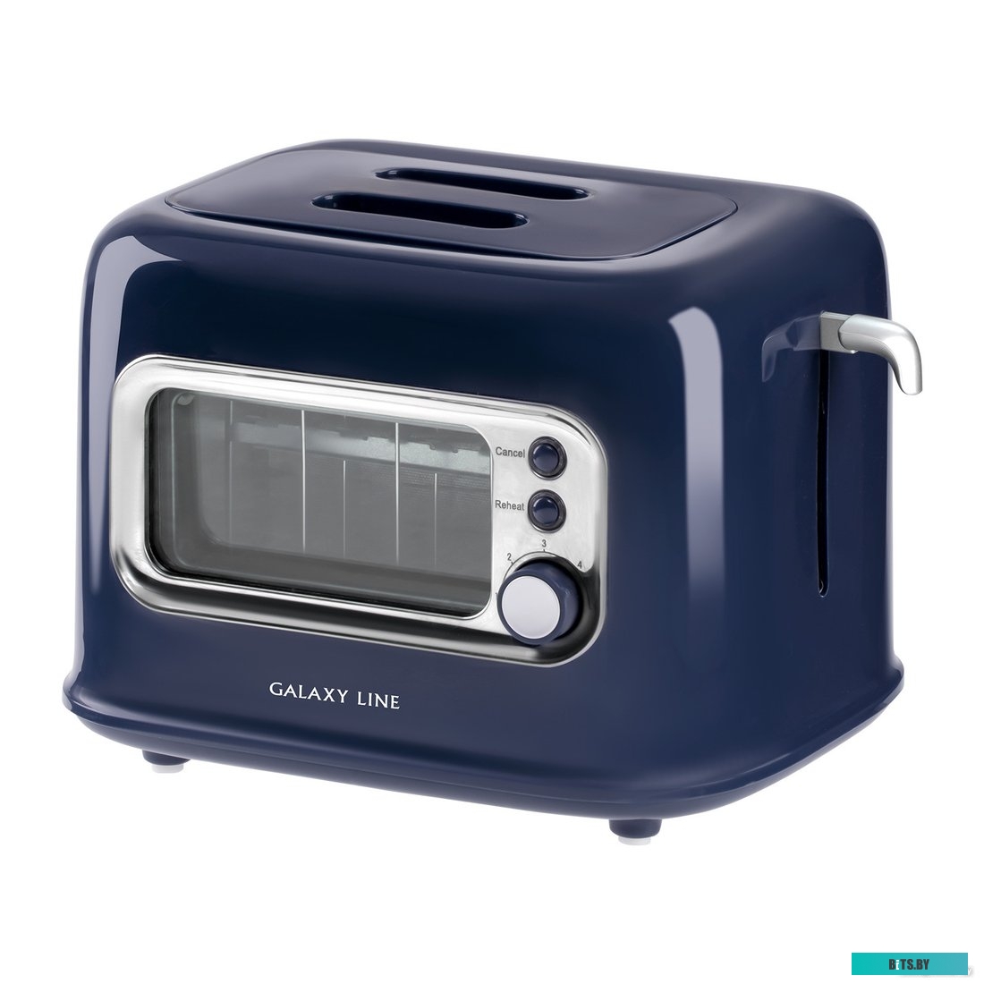 ГЛ2917Л Тостер GALAXY LINE GL 2917,  бирюзовый [гл2917л]